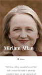 Mobile Screenshot of miriamallan.com